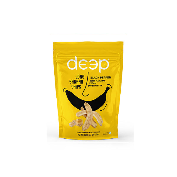 BANANA CHIPS LONG - BLACK PEPPER