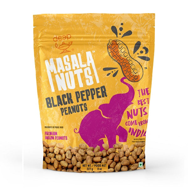 MASALA NUTS - BLACK PEPPER PEANUTS