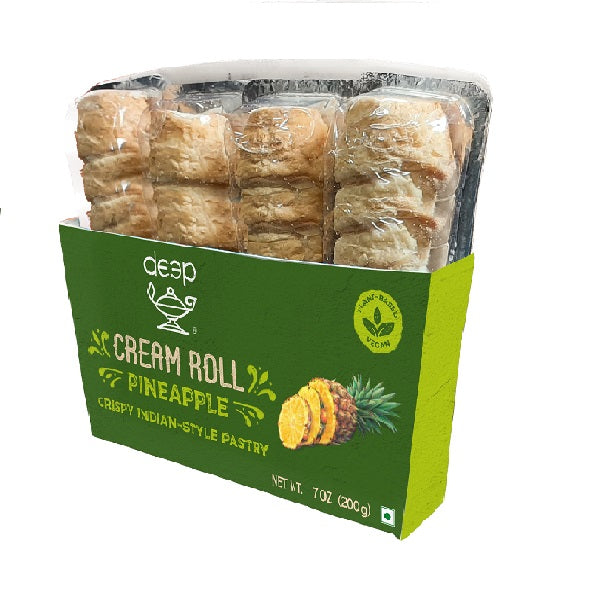 CREAM ROLL PINEAPPLE