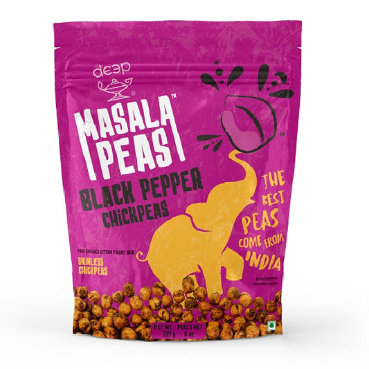 MASALA PEAS - BLACK PEPPER CHICKPEAS