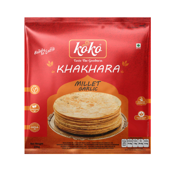 KHAKHRA MILLET GARLIC