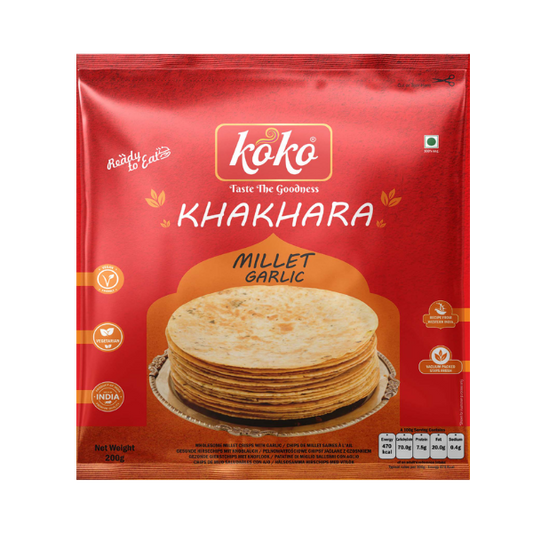 KHAKHRA MILLET GARLIC