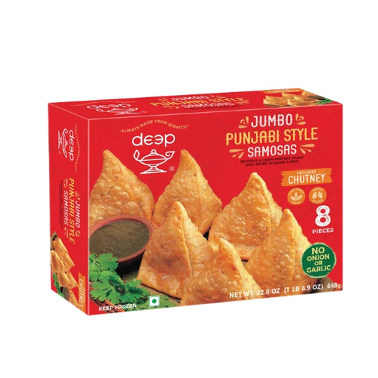 PUNJABI SAMOSA WITH CHUTNEY